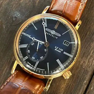 [ 새상품급 ] ZEPPELIN 7137-3 쿼츠 LZ120 로마