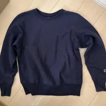 세일 챔피온 리버스 위브 네이비 무지 M 사이즈 현행 모델