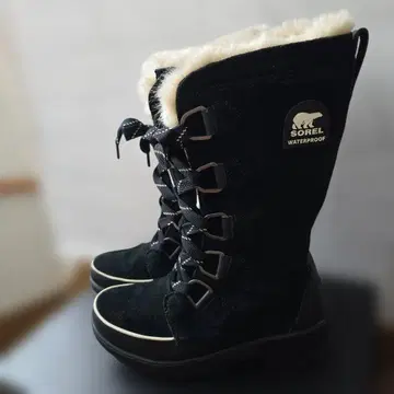 SOREL 방수 블랙 어그 부츠