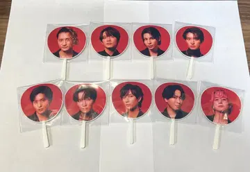 SnowMan ON 미니 부채 9개 세트