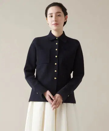 새상품급 마르티니크 밀라노 돌먼 자켓 네이비