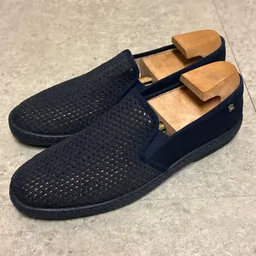 새상품급 리비에라 슬립온 CLASSIC SUEDE 네이비 40