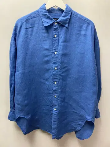 Enchainement 프렌치 린넨 릴랙스 셔츠 F