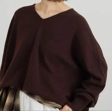 Fine 뉴질랜드산 울 뉴앙스 V 풀오버