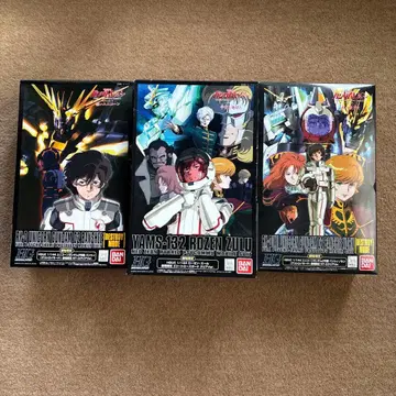 유니콘 건담 극장 한정판 프라모델 3상자 세트 (2상자 미개봉)