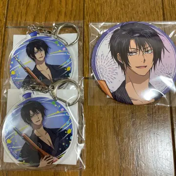 제비뽑기당 새벽의 연화 하쿠 캔뱃지 아크릴 키링