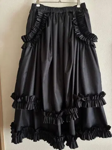 noir kei ninomiya 프릴 스커트