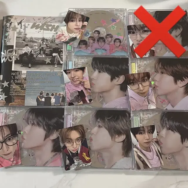 엔시티위시 엔위시 팝팝 쥬얼 포카 개봉앨범 양도 엠디 분철 시온 리쿠 료