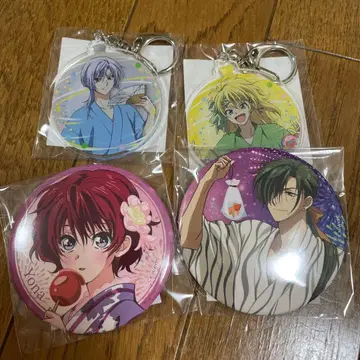 제비뽑기당 새벽의 연화 캔뱃지 아크릴 키링 제노 재하 요나 키자