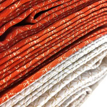 니시진 비단 하쿠이치초 후쿠로 오비 새상품급