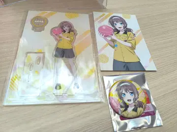 뱅드림! BanG Dream! 야마부키 사아야 아크릴 스탠드 캔뱃지 카드