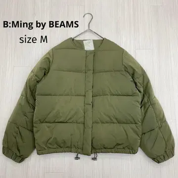B:Ming by BEAMS 노카라 다운 자켓 M