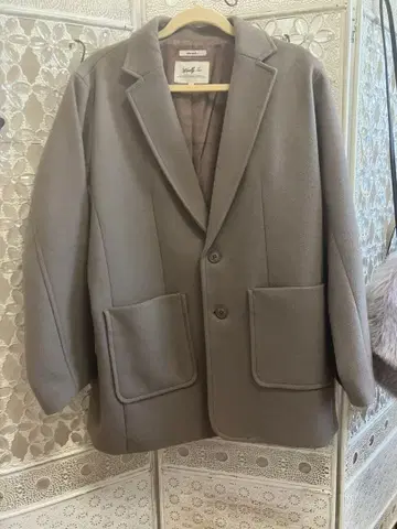 niko and - 체스터 코트 M 그레이지 색상