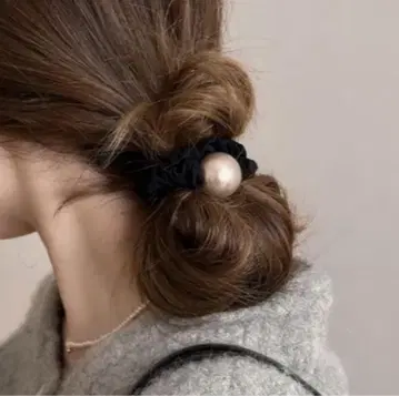 블랙 펄 머리끈 rd