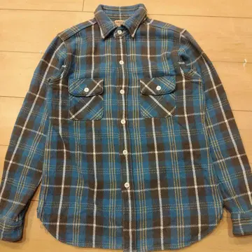 필견! Dubbleworks 더블웍스 헤비 플란넬 셔츠 38 사이즈