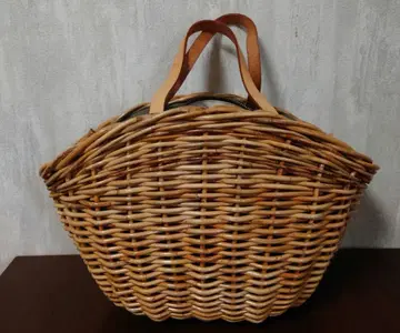 ikot 이코트 라탄 바스켓백