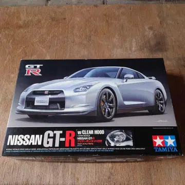 TAMIYA 닛산 GT-R R35 프라모델 클리어 보닛 포함