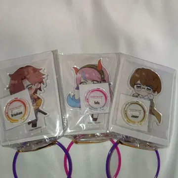 Crazyraccoon GiGO SD 아크릴 스탠드 3종 세트