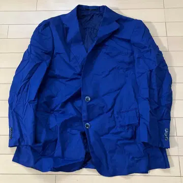 11.21 도멜 테일러드 자켓 블루 사이즈 표기 없음