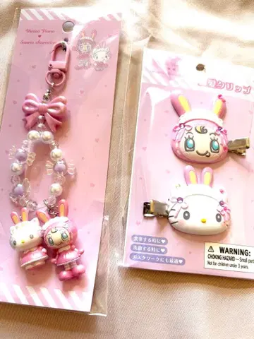 메조피아노 x 산리오 키링 & 앞머리 클립