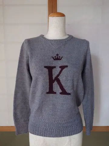 쿠미쿄쿠 긴팔 니트 스웨터 사이즈 2