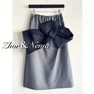 Zhor&Nema 네마 리본 디자인 스커트