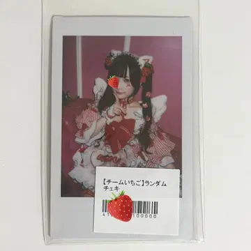 팀 딸기 니게미즈 아뮤 솔로 란 폴라로이드