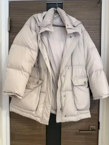 SNIDEL 베이지 다운 자켓