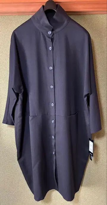 무지야의 스탠드 카라 튜닉 (원피스)