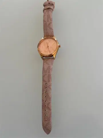 MICHAEL KORS 핑크 손목시계 작동 안 함