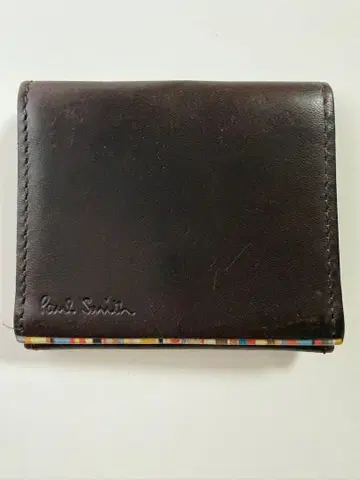 Paul Smith 다크 브라운 코인 케이스