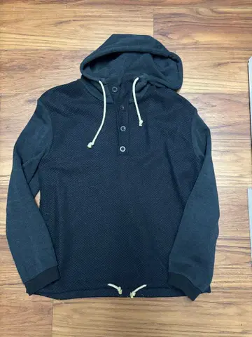 FRANK LEDER 다크 그레이 후드티