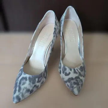 애니멀 프린트 하이힐 24cm