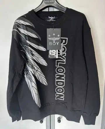 BOY LONDON 블랙 맨투맨