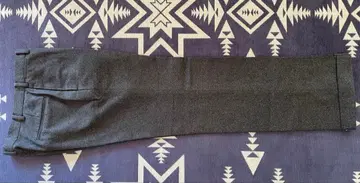 SHIPS 제작 트라우저 울 100% 더블