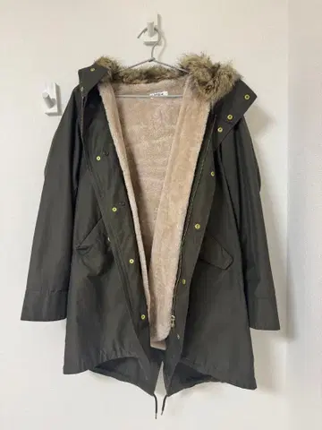 렙심 마터니티 올리브 모즈 코트 FREE size 가을/겨울/봄