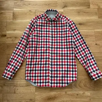 Lacoste 리버서블 긴팔 셔츠 체크