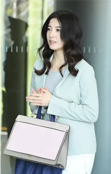 새상품 Aveniretoile 소매 펄 니트 풀오버 라이트 그레이