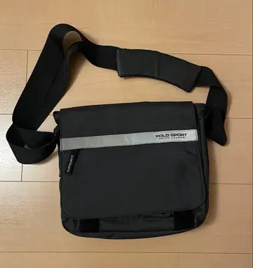 POLO SPORT 블랙 숄더백