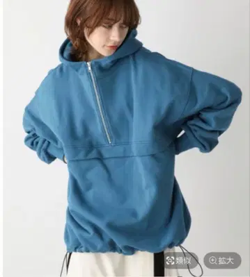 JEANASIS 아노락 BIG 후디 후드티 지나시스 오버 사이즈