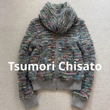 Tsumori Chisato 츠모리치사토 개성파 멀티 컬러 블루종