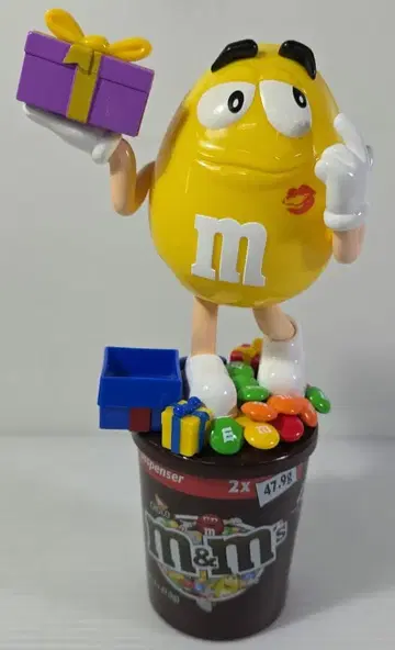 m&m's 디스펜서 피규어 엠엠 새상품급