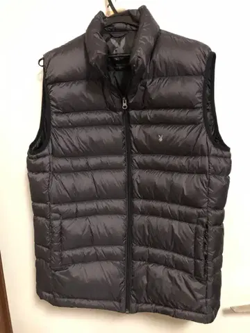 PLAYBOY 그레이 다운 베스트 퀼팅 L 사이즈