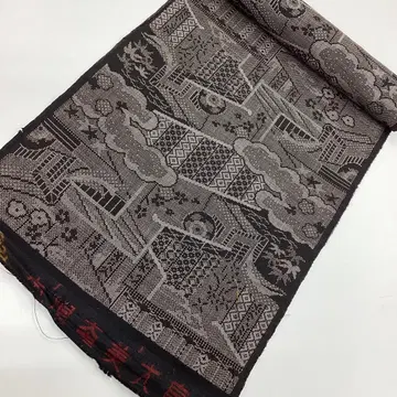 기모노 옷감, , 리메이크 소재, 순수 실크 P955