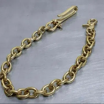놋쇠 마루코반 15mm 지갑 체인 빈티지 브라스 골드