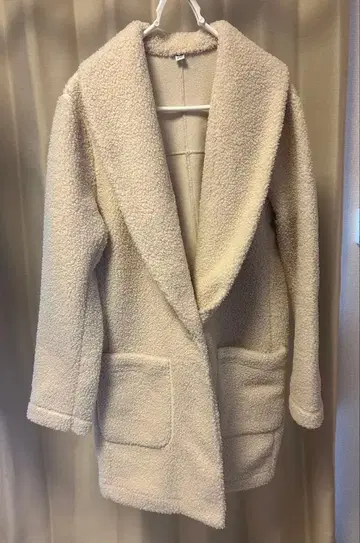 무스탕 코트 보아 코트