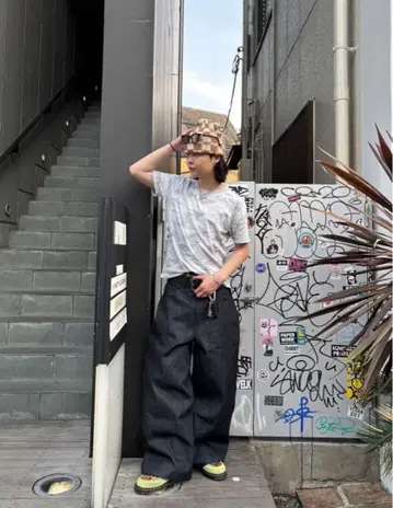 Deaile 리지드 배기 데님