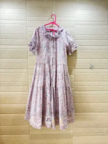 핑크하우스 멜리 로즈 원피스 라벤더 컬러