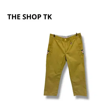 [더 샵 티케이] 치노 팬츠 캐주얼 팬츠 심플 베이지 L
