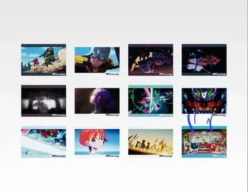 제일복권 지크 액스 H상 클리어 포스터 12종 풀컴플리트 세트